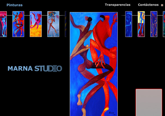 Multimedia  desarrollada para Marna Studio.